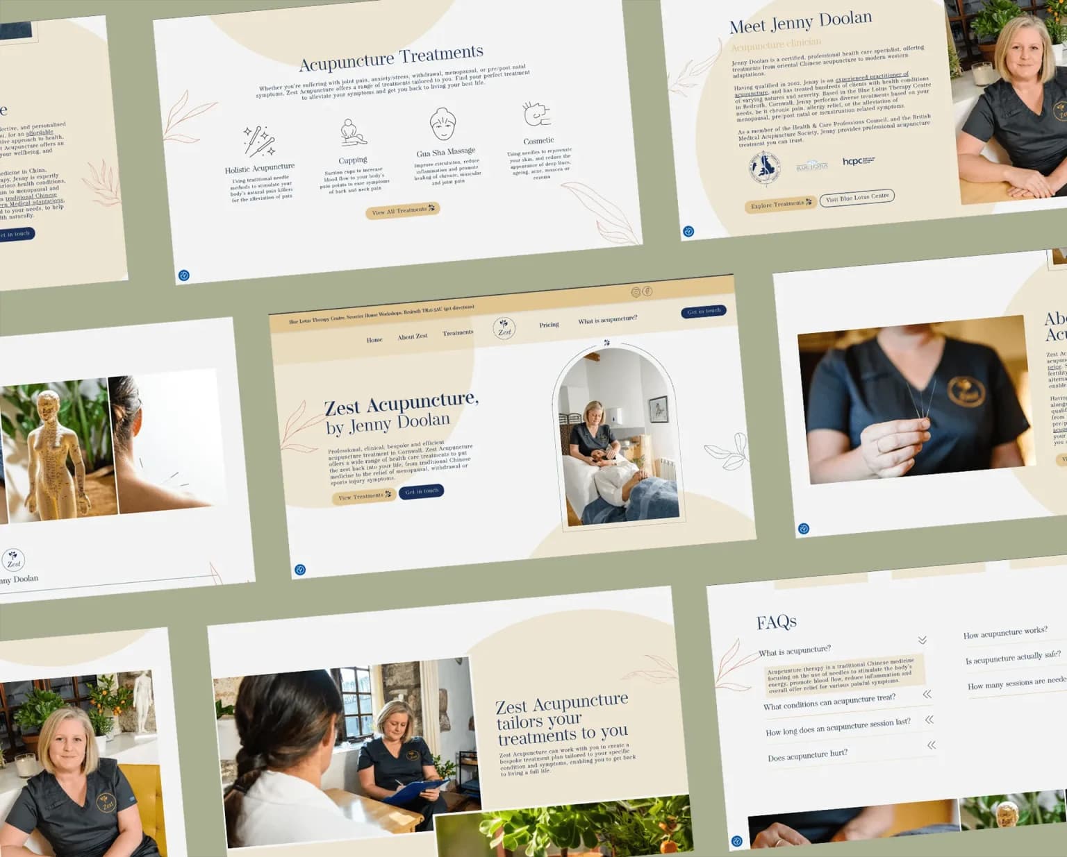 Zest Acupuncture project preview